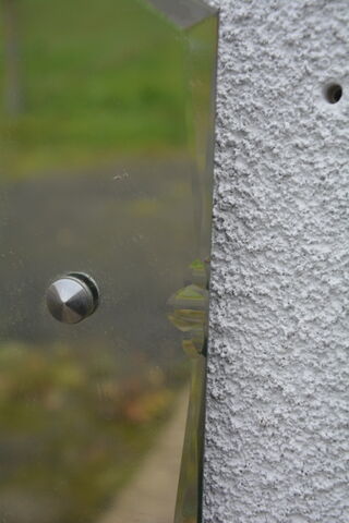 Miroir octogonal des années 50 45x56cm