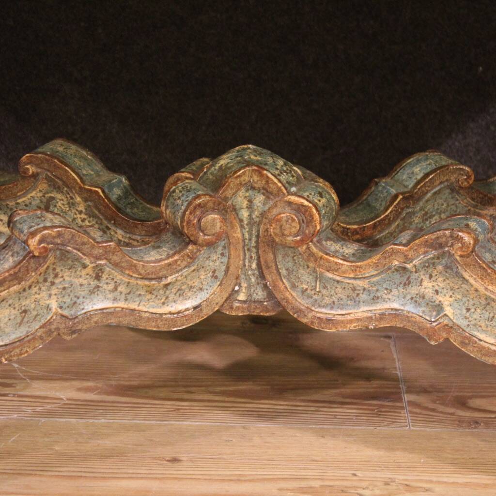 1960s lacquered wood coffee table