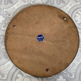 Art Deco silver contour mirror tray