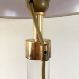 2 70s vintage Plexiglas lamps