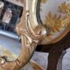 Pair of mirrors style louis xv rocaille in gilded wood carved 1900