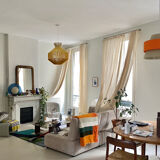 Modular sofa habitat vintage style completely reupholstered