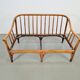 Organic Modern Bamboo and Rattan Loveseat from McGuire, 1970s
