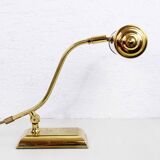Brass desk lamp 1970