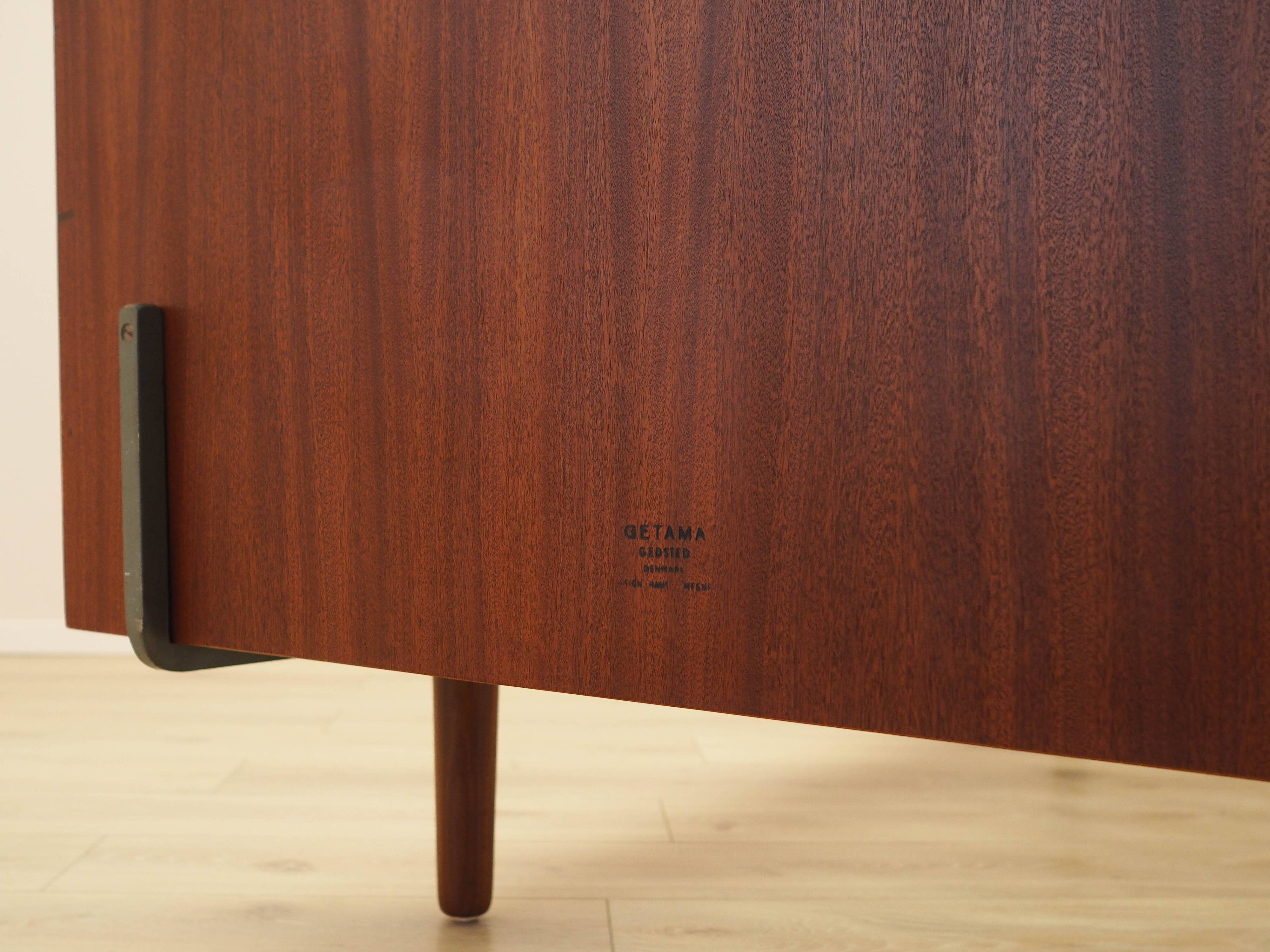Teak bed, Danish design, 1960s, designer: Hans J. Wegner, manufacturer: Get