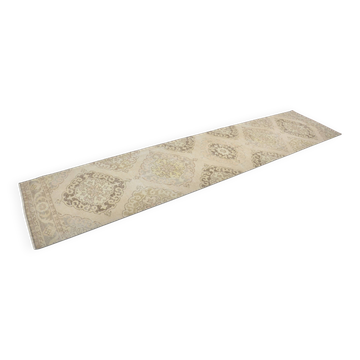 Oushak Anatolian Hallway Wool Rug sku3317