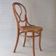 Chaise bistrot cannée Thonet dite "Oméga" n°20, 1890