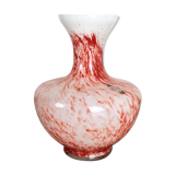 Vintage pop art opaline Florence vase design, Italy