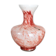 Vintage pop art opaline Florence vase design, Italy