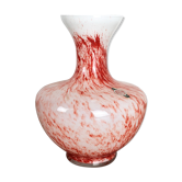 Vintage pop art opaline Florence vase design, Italy