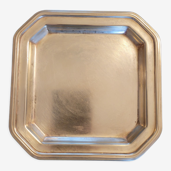 Square brass tidy