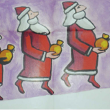 Original poster Savignac Loterie Nationale les rois mages 1972