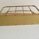 Golden magazine rack
