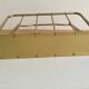 Golden magazine rack