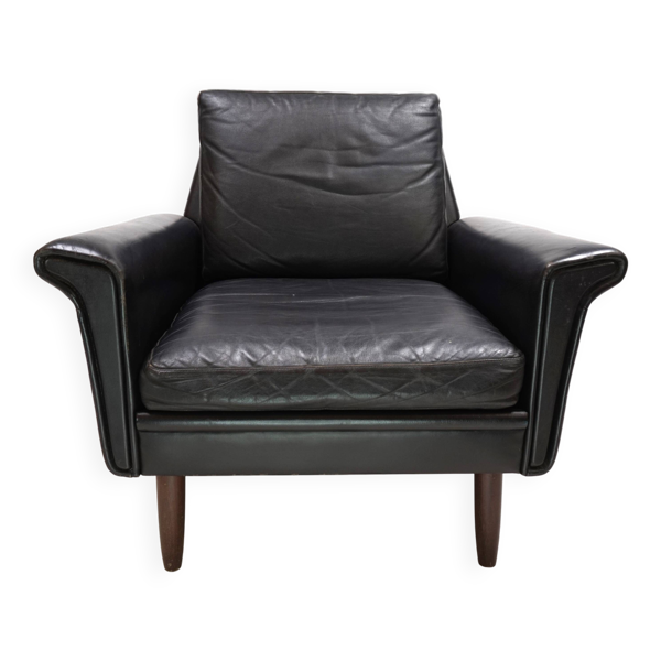 Fauteuil en cuir Gustav Thams, 1960 — Beyit