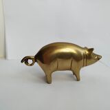 Brass pig