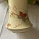 Small polychrome earthenware vase KG Lunéville old