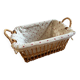 Panier de rangement vintage rustique osier