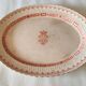 Serving dish Minton motif Cances - Antique ceramics - Iron earth