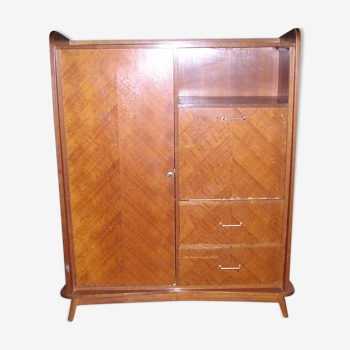 Wardrobe, oak veneer 1960