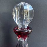 Overlay cut crystal carafe – Cristallerie d’Art Roger Gross Le Clairupt Baccarat