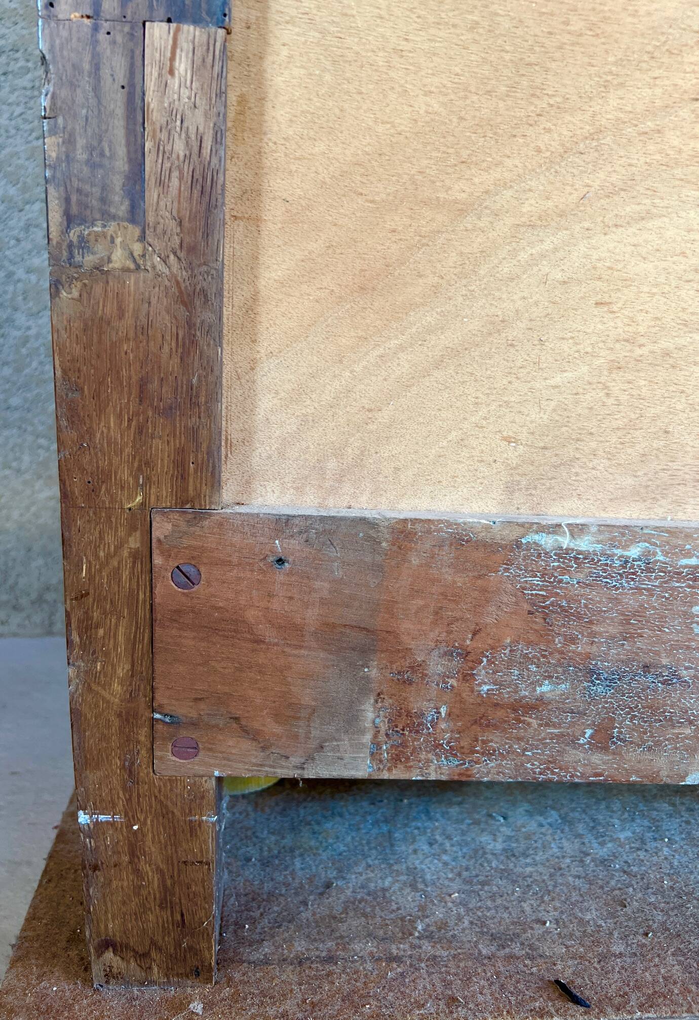 19th century Dauphinois sideboard in cherry wood, 2-part sideboard