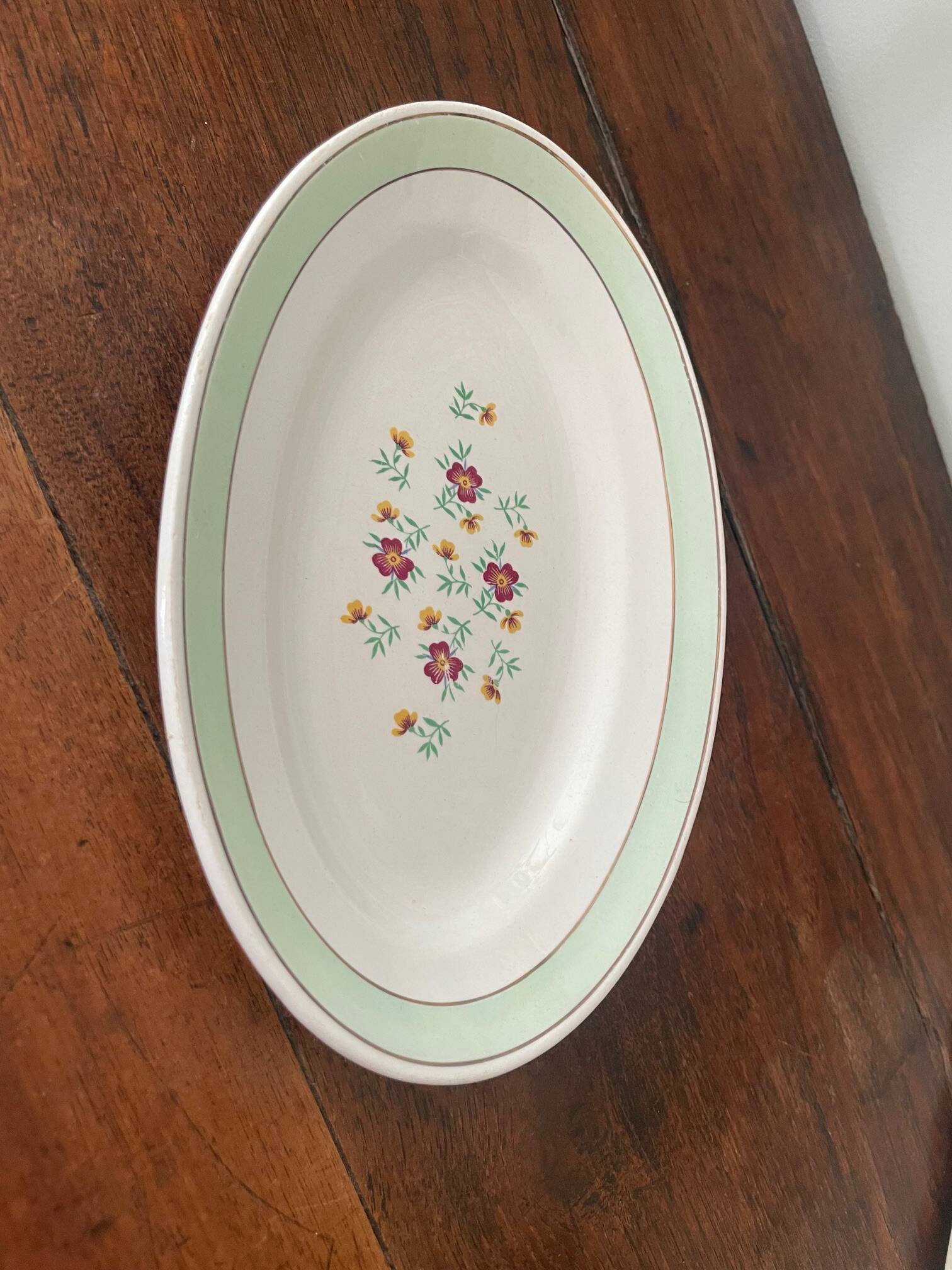 ravier en porcelaine opaque Luneville