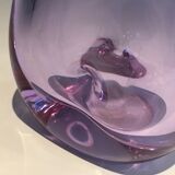 Vase piriforme en verre