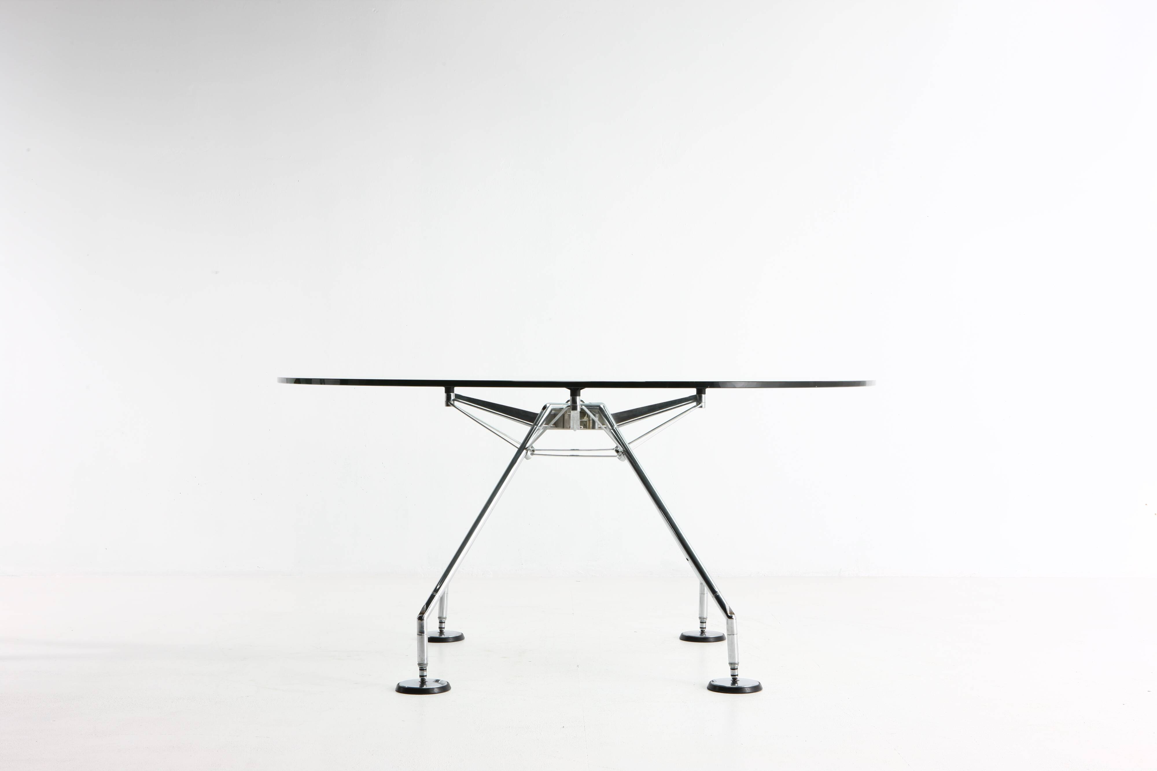 Nomos Dining Table by Norman Foster for Tecno, 1986