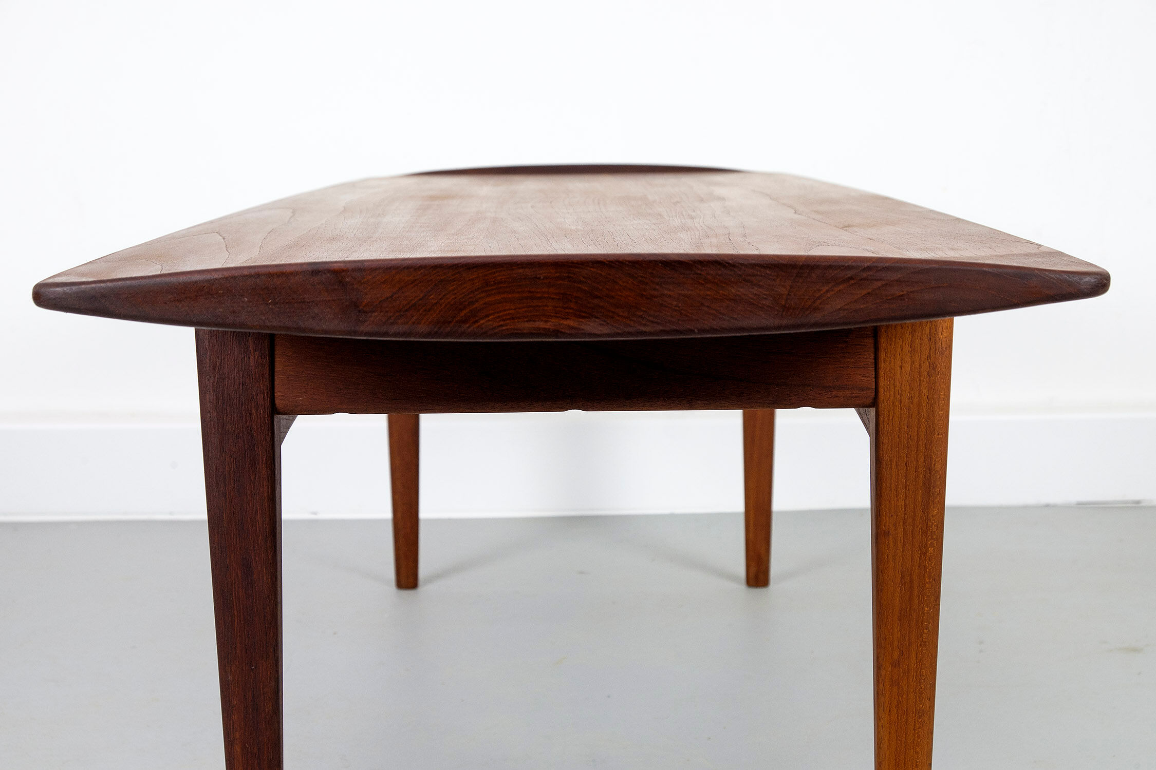 Fd503 teak coffee table by tove & edvard kindt-larsen for france & son, 1950