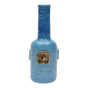 Aldo Londi vase in ceramic from Bitossi, Italy, 1960.