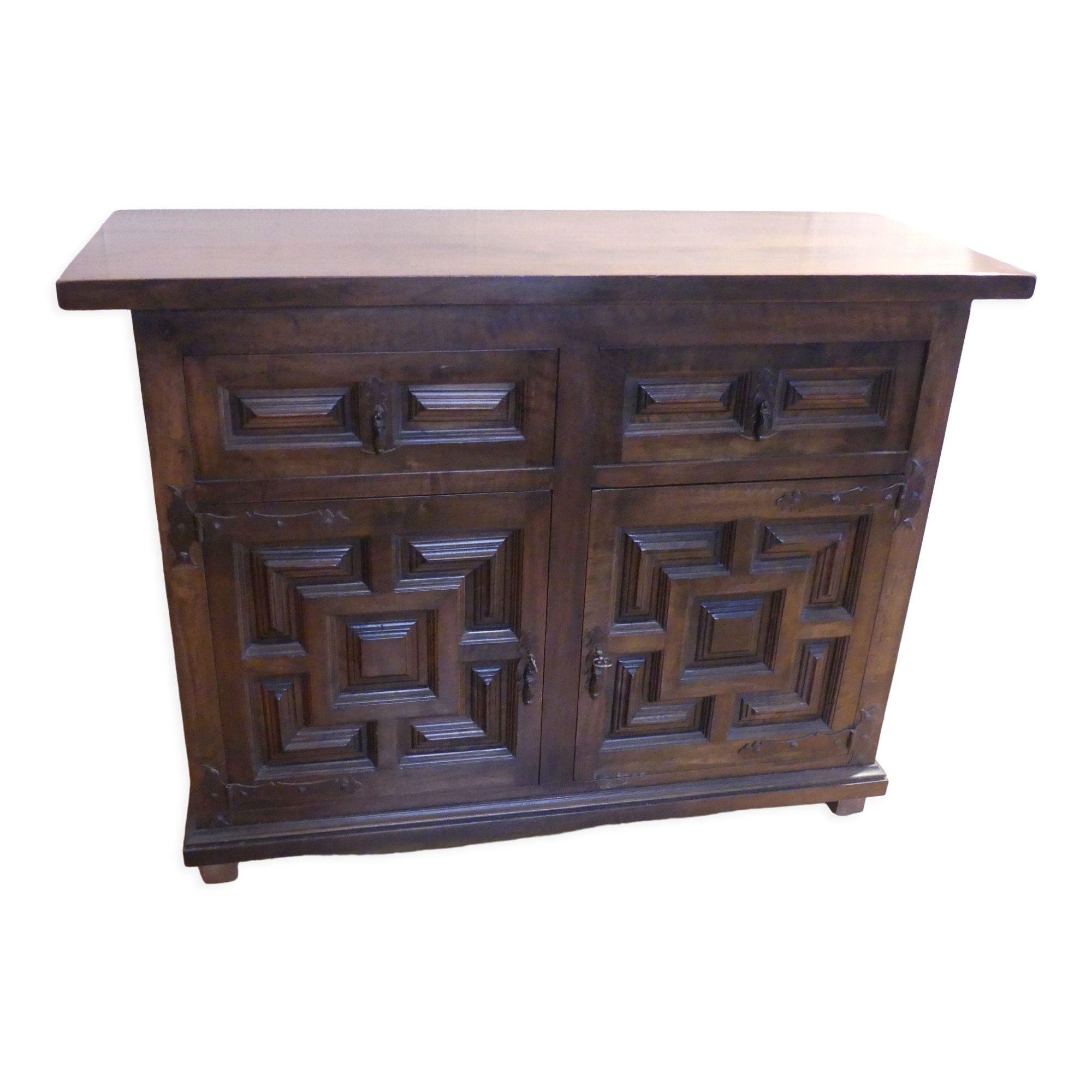 Catalan Spanish baroque chest of drawers