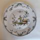 Decorative plate jester signed Emile Tessier
