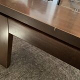 Italy coffee table in wood and glass