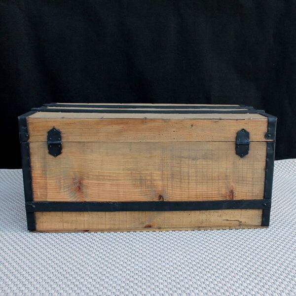 Malle de voyage en bois