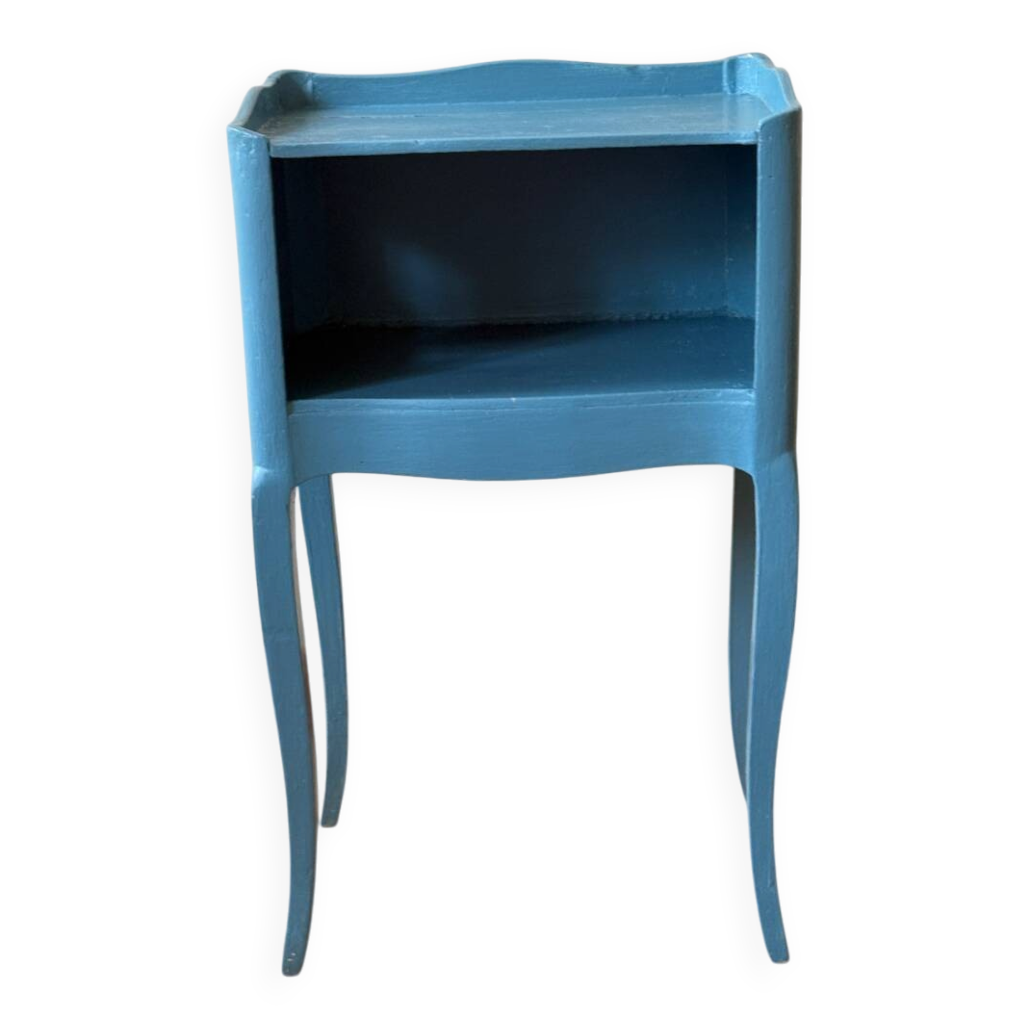 Bedside table with secret drawer