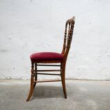 Old Napoleon III wooden chair
