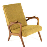 Armchair 'Rondeling'  yellow | 2 pieces in stock - dutch mid century modern