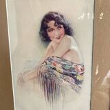 Painting illustration frame by Suzanne Meunier