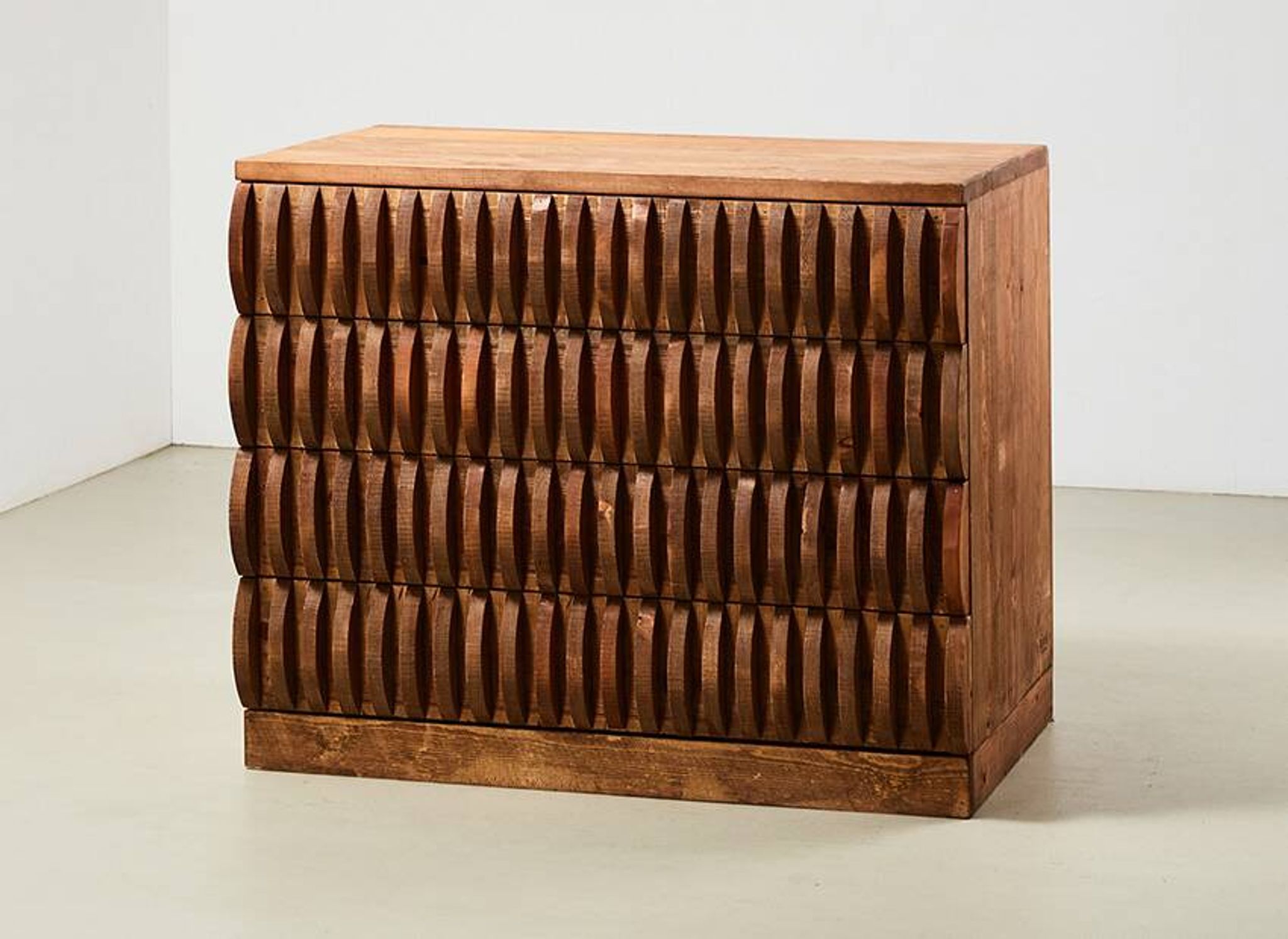 Commode Mario Ceroli pour Poltronova Italie années 1970