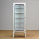 Glass & Iron Medical Cabinet, 1970s