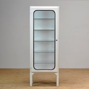 Cabinet médical en verre et fer, années 1970