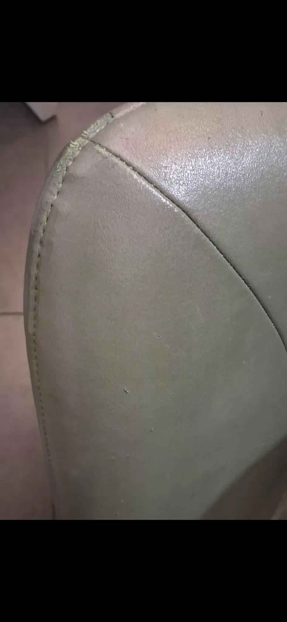 Anda leather armchair by Pierre Paulin