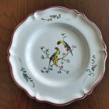 Decorative plate signed YR