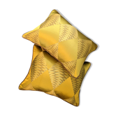 Vintage fabric cushion