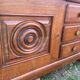 Art deco solid oak sideboard 1940