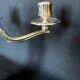 Exceptional pair of table candlesticks in fine silver, St. Médard Paris