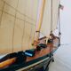 Model of nautical sailboat America 1851