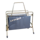 Modernist letter holder mail holder magazine rack style Jacques Adnet