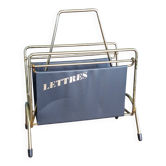 Porte-lettres porte courrier moderniste style porte-revues Jacques Adnet